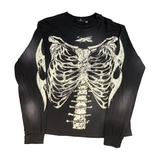 Hellstar L/S Tee Black Ribcage