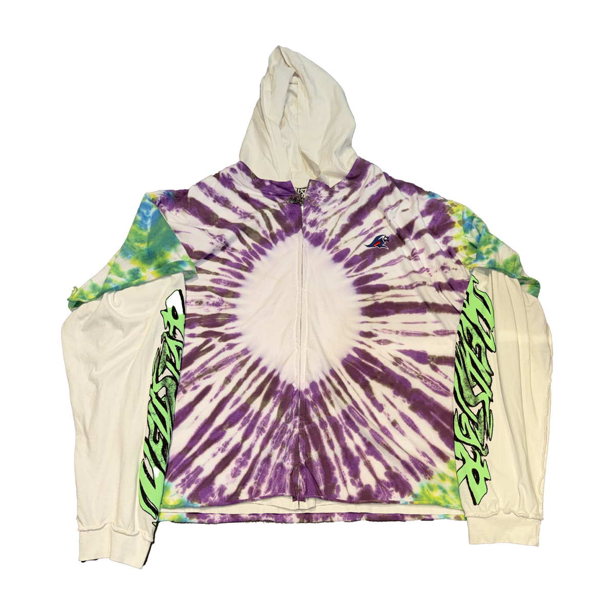 Hellstar Zip-Up White Multicolor
