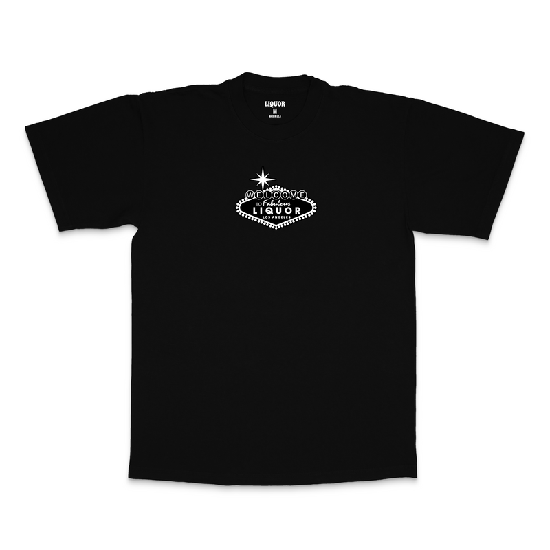 VEGAS LIQ TEE (BLACK)