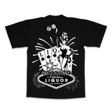 VEGAS LIQ TEE (BLACK)