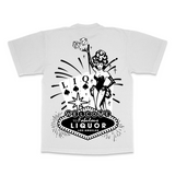 VEGAS LIQ TEE (WHITE)
