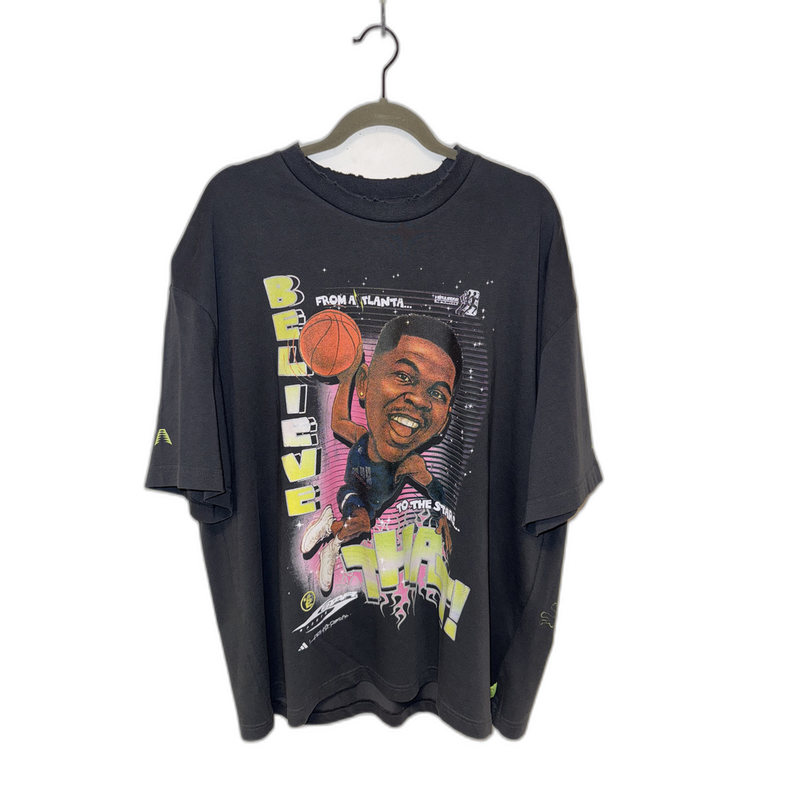 Hellstar Tee Black x Adidas x Anthony Edwards